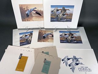 SIGNED AND NUMBERED DUCK PRINTS AND STAMPS