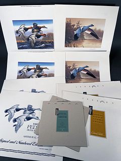 SIGNED AND NUMBERED DUCK PRINTS AND STAMPS
