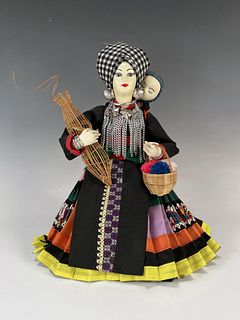 HMONG LAI THAI DOLL WITH BABY