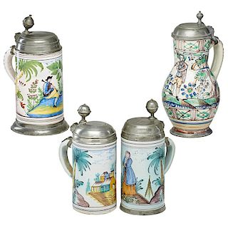 GROUPING OF FAIENCE STEINS