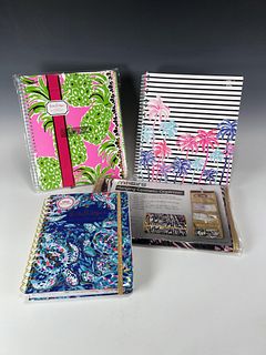 LILLY PULITZER NOTEBOOKS ORGANIZERS 