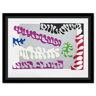 Henri Matisse 1869-1954 (After), "Le Lagon I (Lagoon I)" Framed Limited Edition Lithograph with Certificate of Authenticity.
