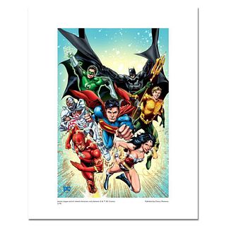 Justice League #1 Numbered Limited Edition Giclee from DC Comics & Ivan Reis with COA