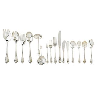 WALLACE GRAND COLONIAL STERLING SILVER FLATWARE