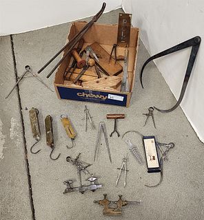 BX CALIPERS, SCALES, OLD TOOLS
