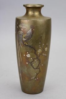 Meiji Period Vase-Workshop of Noboru Nogawa, Japan