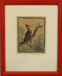 Benson Bond Moore (1882 - 1974) "Woodpecker"