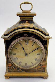 Grimshaw Baxter & JJ Elliott Chinoiserie Clock