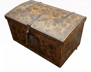 Early Antique Spanish Armada Chest