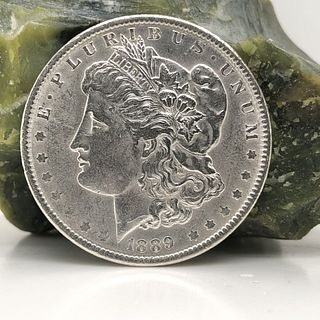 1889 Morgan Silver Dollar Unc Philadelphia