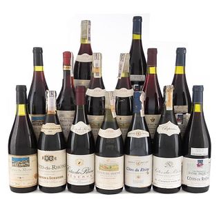 Lote de Vinos Tintos de Francia. Domaine André Brémond. En presentaciones de 750 ml. Total de piezas: 15.