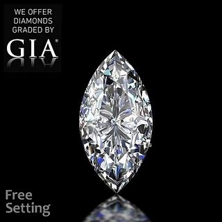 2.48 ct, E/FL, Marquise cut GIA Graded Diamond. Appraised Value: $128,300 