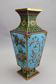 Bronze Chinese Cloisonne Vase