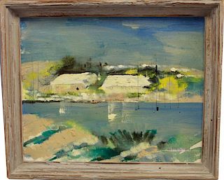 Alfred Birdsey (1912 - 1996) "Bermuda, 1974"