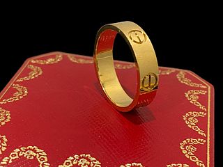 CARTIER LOVE RING 18K YELLOW GOLD SIZE 11.5
