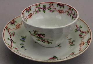 Antique Porcelain Cup & Saucer