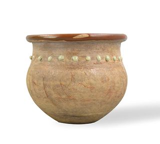 Chinese Brown Glazed Pottery Jar, Song Dynasty