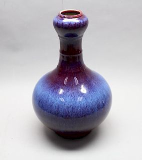 Antique Chinese Glazed Crackleware Vase