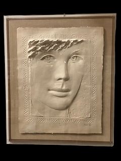 Frank Gallo (American, 1933 - 2019) Paper Relief Sculpture Signed and Numbered