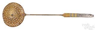 Pennsylvania wrought iron straining ladle