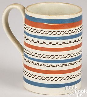 Mocha mug, 19th c.