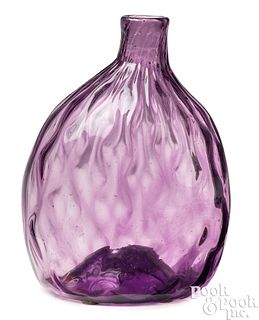 Stiegel Glass Works cologne bottle, 18th c.