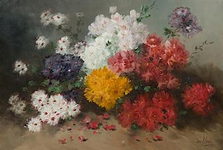 Henry Schouten, (Belgian, 1857/64-1927), Floral Still Life