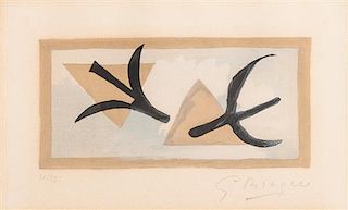 Georges Braque, (French, 1882-1963), Les Martinets