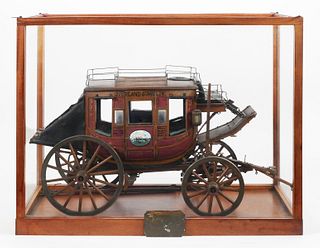 Detailed Stage Coach Model, Signed