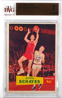 Topps DOLPH SCHAYES Rookie Card, BVG 7
