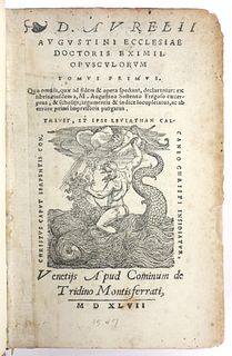 1547 S. AUGUSTINI OPUSCULA SELECTA