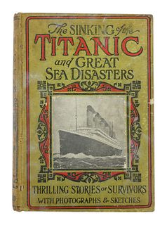 TITANIC SURVIVOR Autographed 1912 Book