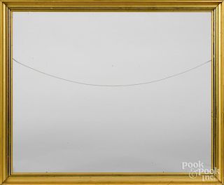 Five giltwood frames, ca. 1900, largest - 23 1/2'' x 28 1/2''.