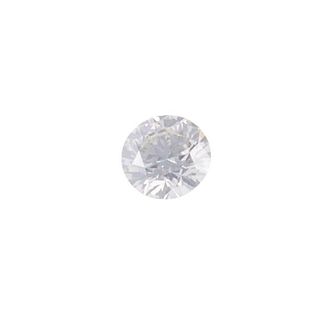 GIA 0.44ct N Very Light Brown VS1 Round Diamond