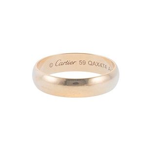 Cartier La Reina 18k Gold Wedding Band Ring