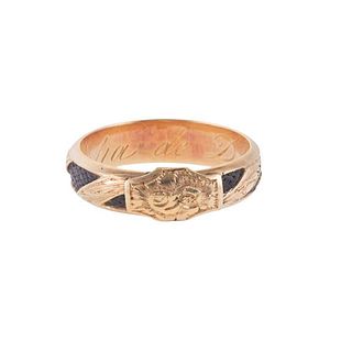 Antique 18k Gold Band Ring