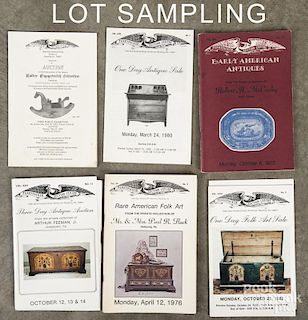 Early Pennypacker auction catalogues.