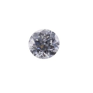 GIA 0.67ct F I1 Round Diamond