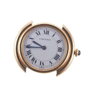 Cartier Ellipse 18k Gold Watch 012345