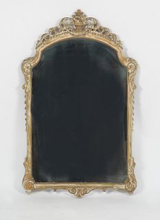 Neoclassical Style Parcel Paint Decorated Mirror