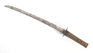 A Japanese Samurai Wakizashi Sword