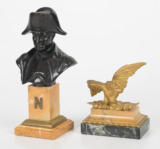 Two French Napoleonic Grand Tour Bronzes