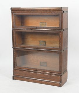 Globe-Wernicke Oak Sectional Bookcase