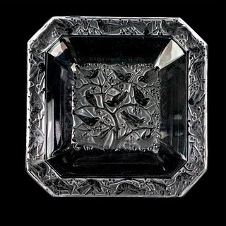 Lalique Crystal Pin Tray, Anna