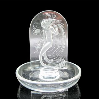 Lalique Crystal Ring Dish, Sirene