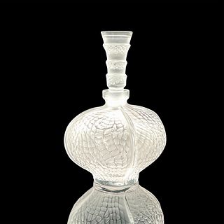 Lalique Crystal Perfume Bottle Eliselles with Stopper