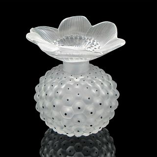 Lalique Frosted Perfume Bottle and Stopper, Cactus