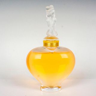Lalique Crystal Perfume Bottle, Amour