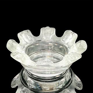 Lalique Crystal Ashtray, Saint Nicolas