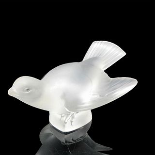 Lalique Crystal Figurine, Sparrow
